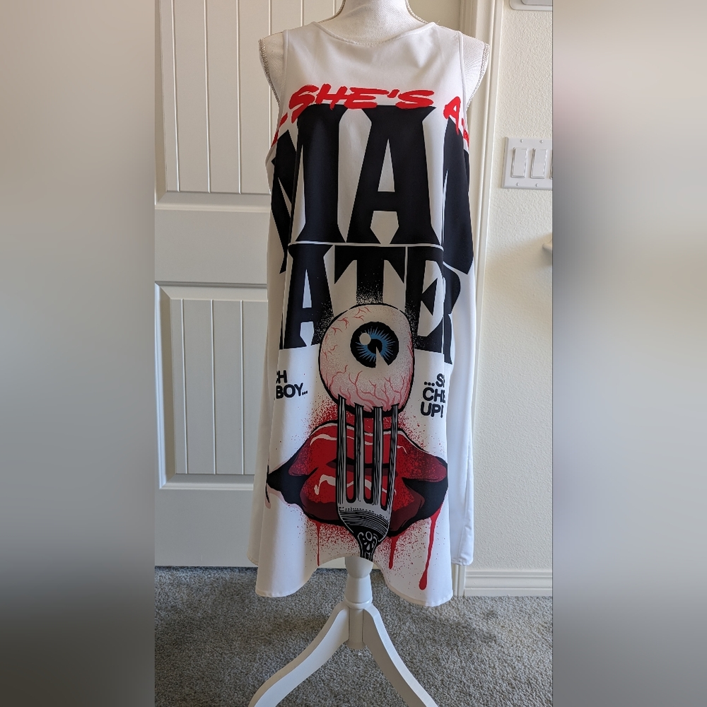 Maneater A-Line Dress designed by @butcherbilly